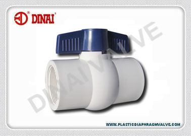 PVC Plastik Ball Valve Untuk Air 1/2 &quot;4&quot;, DIN / ANSI / JIS / BS