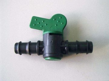 Black Body dan Green Handle Plastic Ball Valve untuk Pump Assembly Part