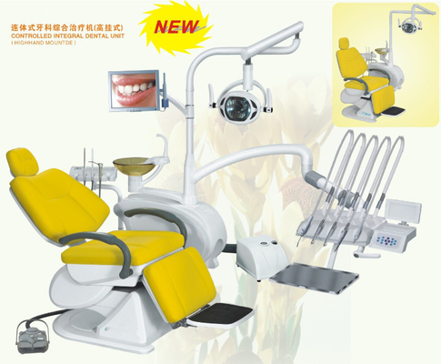 CE lipat Pasien Gigi Ketua Unit Listrik Highhand Mounted