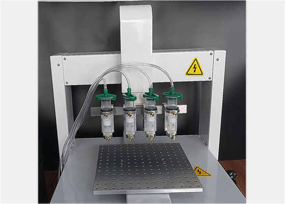 Mengeluarkan peralatan Beberapa jarum Benchtop Robotic Dispensing Mesin