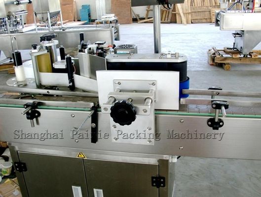 1 Side otomatis Pelabelan Mesin Plastik botlle Sticker Dispenser Mesin
