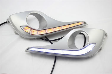 Toyota Highlander DRL LED Daytime Running Lights, Taiwan LED Chip DRL cahaya di dalam mobil