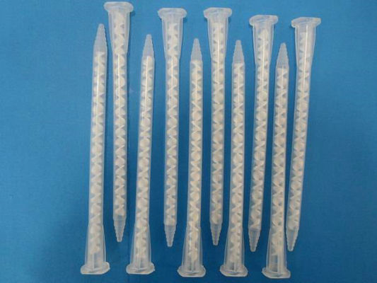 5-17s 50ml Cartridge Bayonet Static Mixer tip, PP plastik Nozzle Static