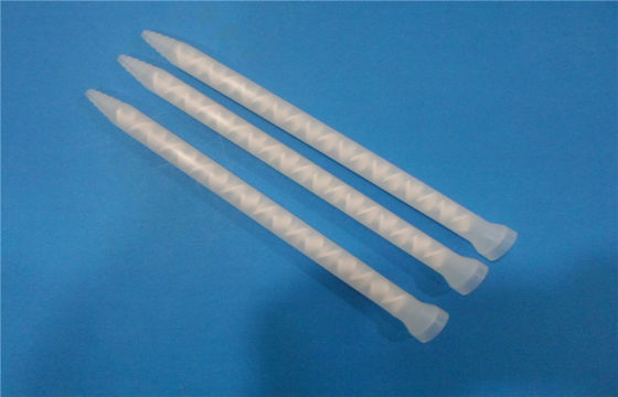 5-17s 50ml Cartridge Bayonet Static Mixer tip, PP plastik Nozzle Static