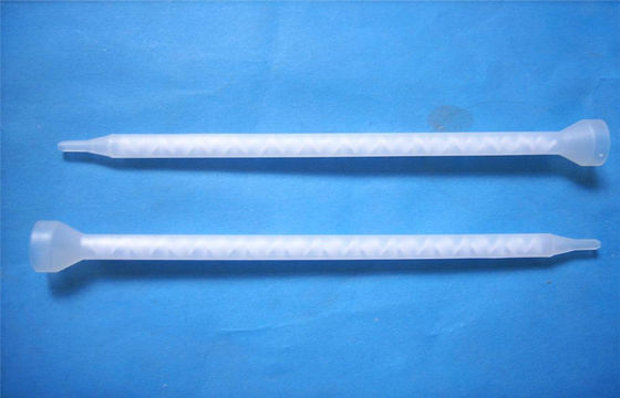 High Precision Plastik Dispensing Static Mixer Nozzle mix 2 Komponen Perekat