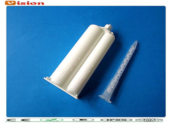 50ml 2: 1 ganda cartridge, dua komponen cartridge, cartridge epoxy plastik