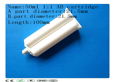 lem cartridge AB, 50ml 1: 1 cartridge ganda, Syringe Barrel