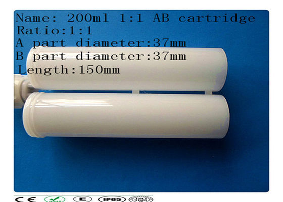 Ganda cartridge, AB lem barel, packing perekat 200ml cartridge