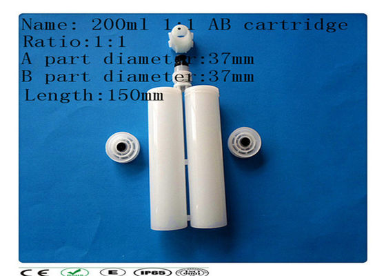 Ganda cartridge, AB lem barel, packing perekat 200ml cartridge