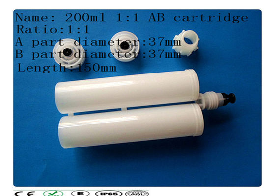 Ganda cartridge, AB lem barel, packing perekat 200ml cartridge