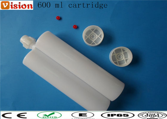 AB Lem cartridge 600 ml dua bagian cartridge, cartridge kembar, AB cartridge