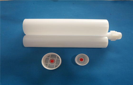 450ml Silicone Ganda komponen AB Lem Cartridge Dengan multi - Seal Piston