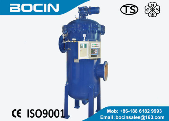 Otomatis 100 mikron Self Cleaning Filter saringan Industri Filter Housing bahan baja karbon