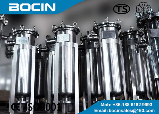 High Flow Rate Multi Bag Filter Housing Untuk Pengolahan Air Industri