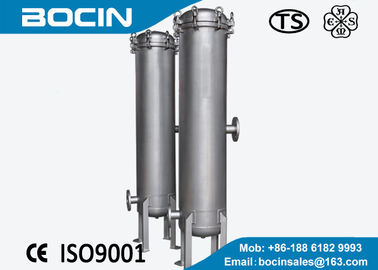 Stainless Steel Sanitary Cartridge Filter Housing untuk Makanan / Minuman Filtrasi