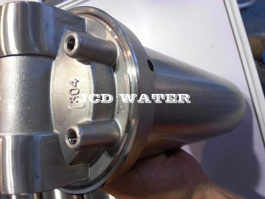 Non-beracun Clear Water Cartridge Filter Housing Untuk Industri Pra-Filtrasi