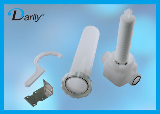 222 Jenis Filter PP Cartridge Filter Housing Air Untuk Biothechnology