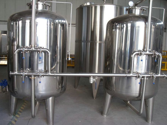 Komersial Mineral Water Treatment Equipment, Hollow Fiber super Filter untuk Air Minum