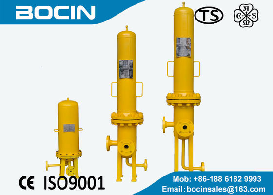 Filter gas alam standar UNITE Vertikal atau horizontal untuk pemisahan gas-padat