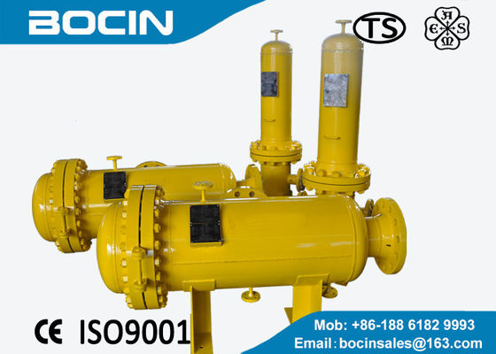Filter gas alam standar UNITE Vertikal atau horizontal untuk pemisahan gas-padat