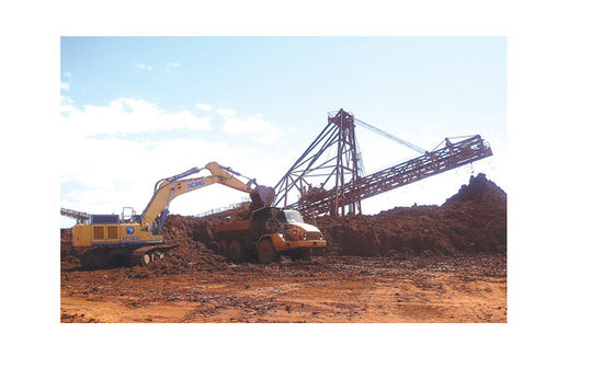 XCMG Big Hydraulic Crawler Excavator, kapasitas bucket 4,5m3, bobot operasi 88000kgs