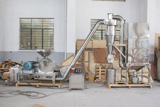Topan memisahkan Pulse Mesin Otomatis Milling Dengan Debu Sistem