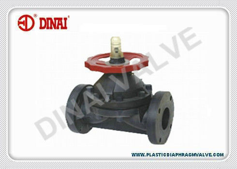 Plastik diafragma katup untuk industri makanan garis garam pipa air UPVC, CPVC, PVDF, PPH dibuat