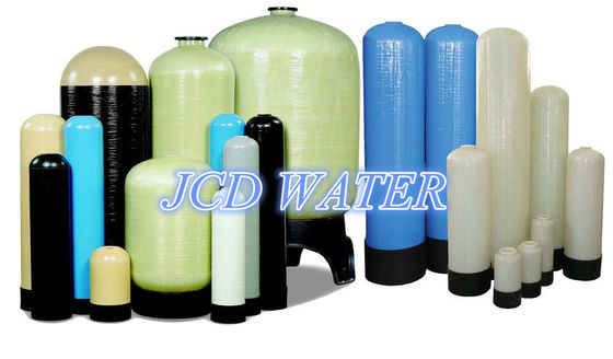 Vertikal Plastik FRP RO Membrane Perumahan Untuk Domestik, Sea Water Treatment
