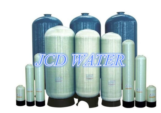 Vertikal Plastik FRP RO Membrane Perumahan Untuk Domestik, Sea Water Treatment