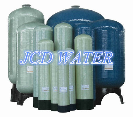 Vertikal Plastik FRP RO Membrane Perumahan Untuk Domestik, Sea Water Treatment