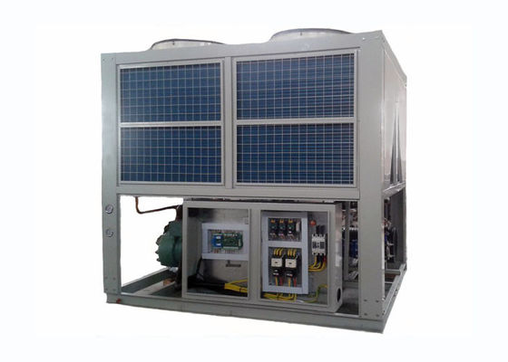 Hydraulic kecil Modul Air Cooled Screw Chiller Untuk Molding Mesin Pendingin