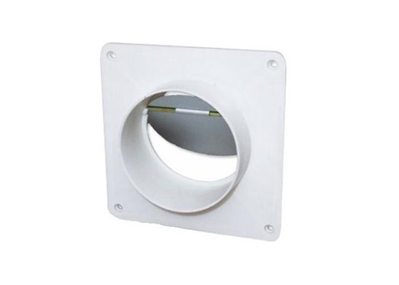 fan plastik backdraught shutter valve non cek kembali untuk serangga Mencegah dan asap