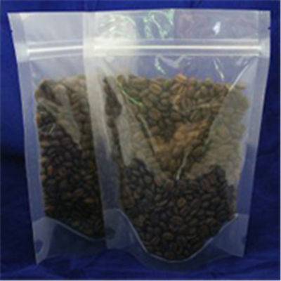 Kenari / Snack / Beras Plastik Kemasan Pouch Tranaparent Dengan Zipper
